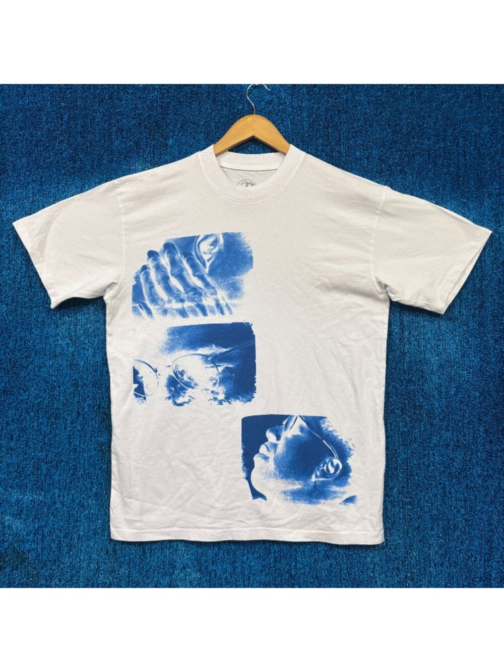 Kid Cudi Mr. Miracle Rap white T-Shirt Size Medium